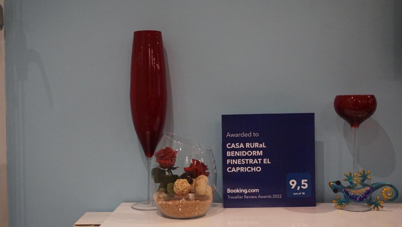 Casa Rural Benidorm Finestrat El Capricho Екстер'єр фото